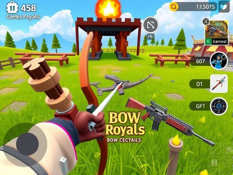 Bow Champion Royale control layout and interface