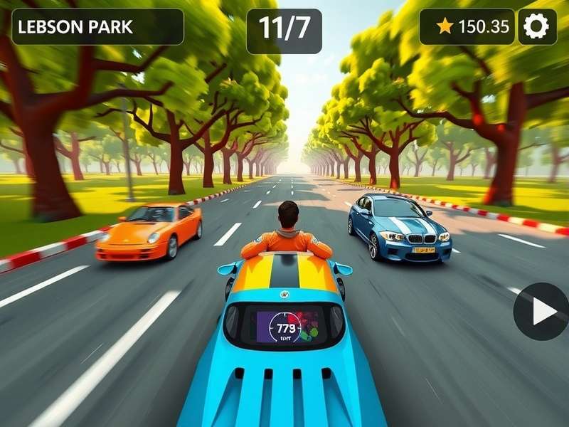 Cubbon Park map recreated in Cubbon Sprint King game