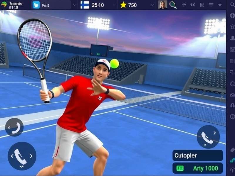 Ultimate Tennis Star Game Cover