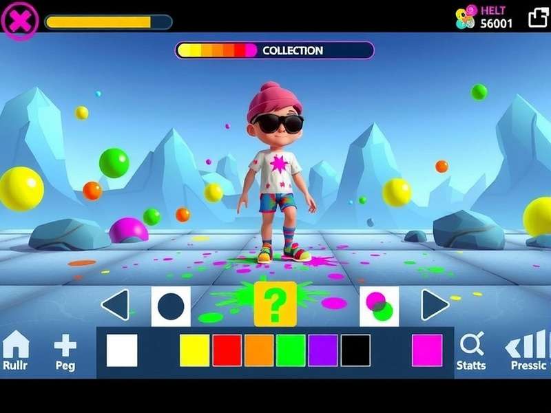 Holi Ultra Run character customization options