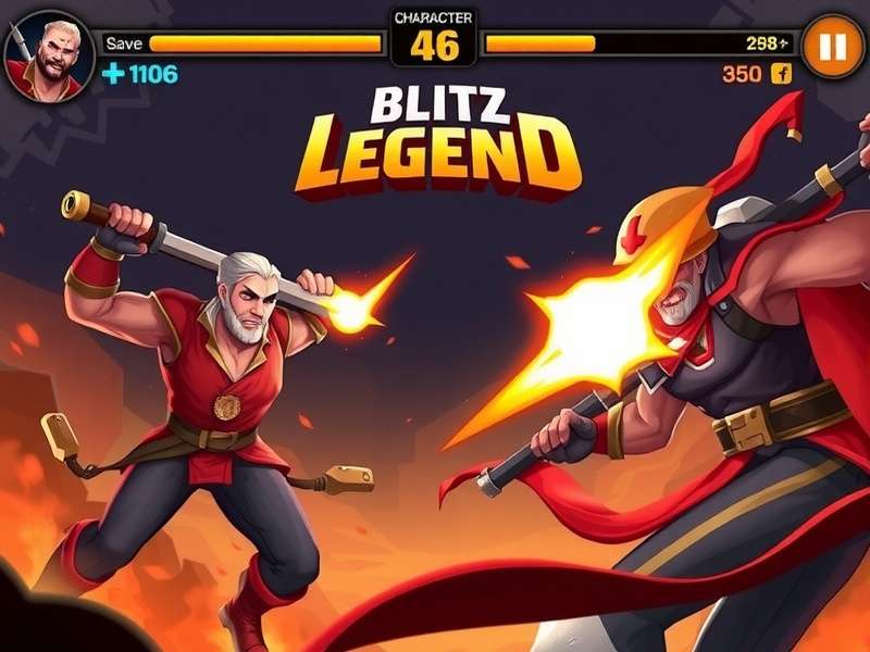 Fire Fury Blitz Legend gameplay screenshot showing intense combat