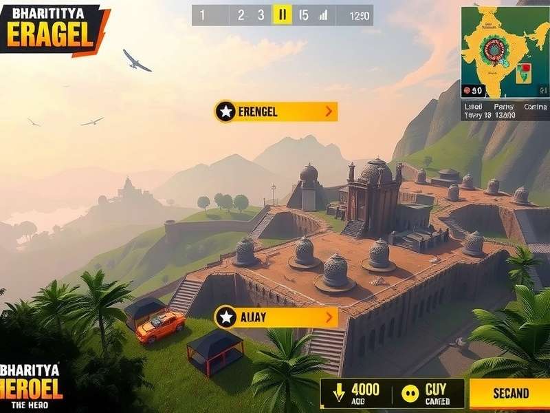 Bharatiya BGMI Hero Erangel map overview