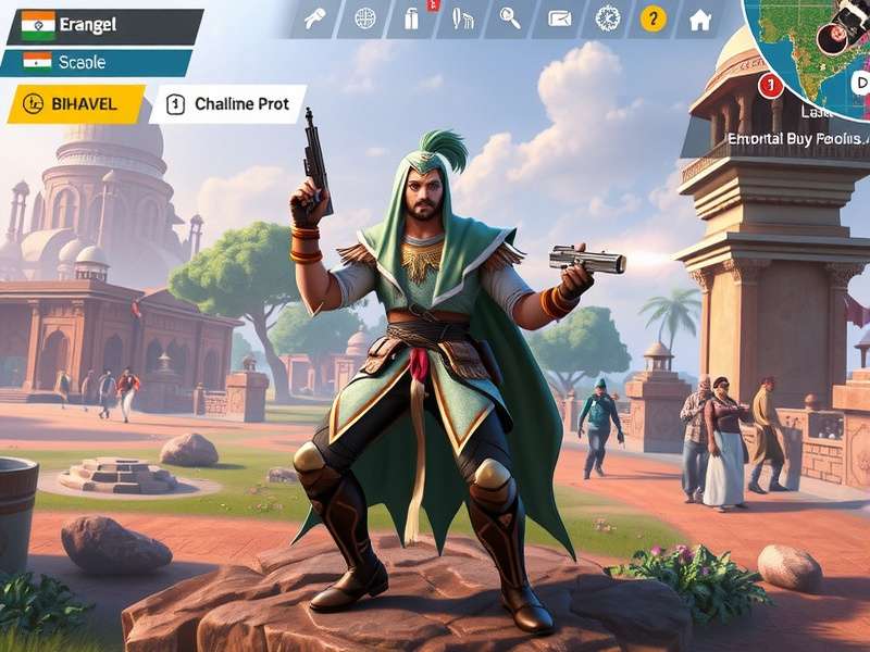 Bharatiya BGMI Hero esports tournament scene