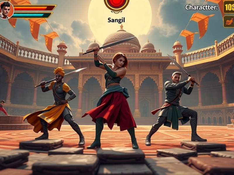 Ironclad Glory Fighter main characters in combat pose