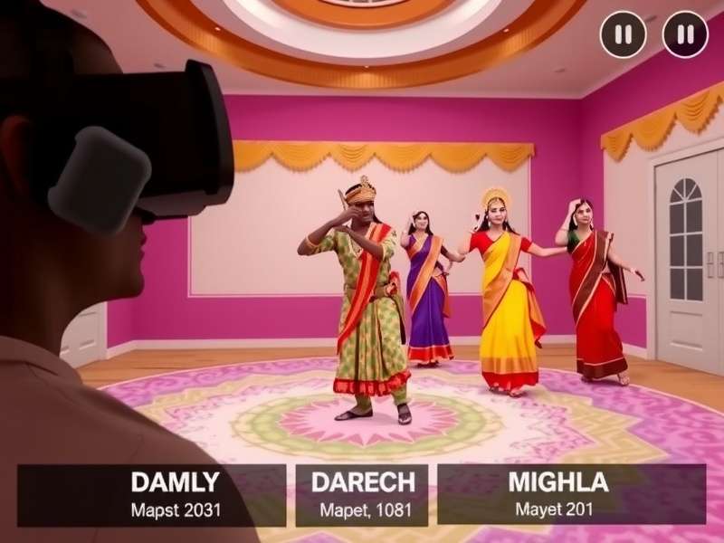 Masti Dance VR feature overview showing different dance modes