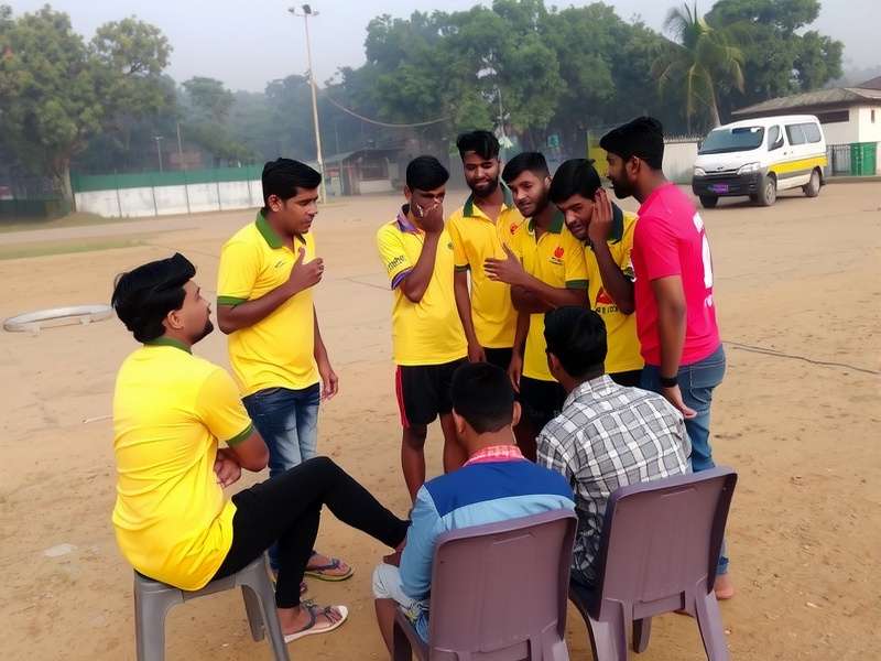 Sarnath Strikers Squad strategy session