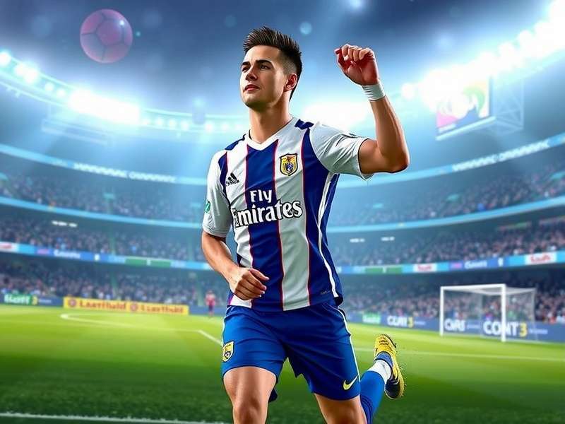 EA SPORTS FC 25 Official Game Cover Art featuring global football stars