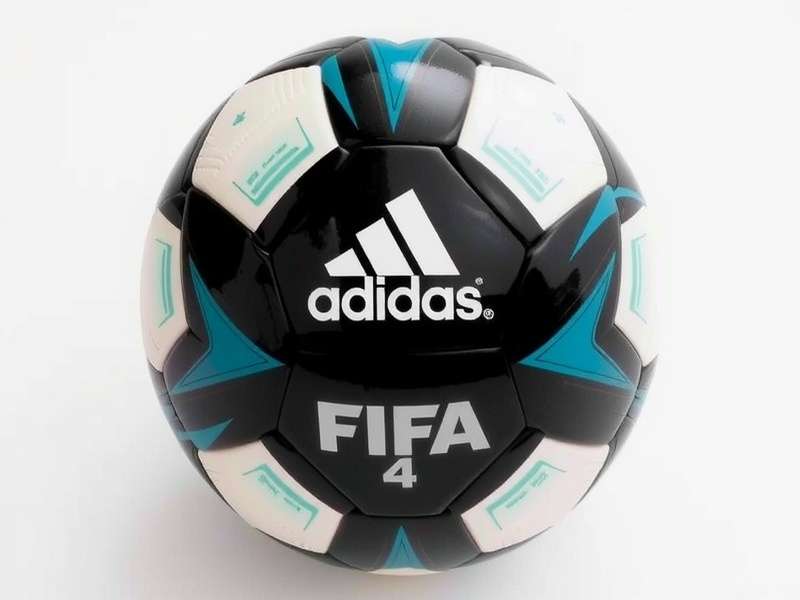 Official Adidas Fifa Soccer Ball Size 4 on a grassy field