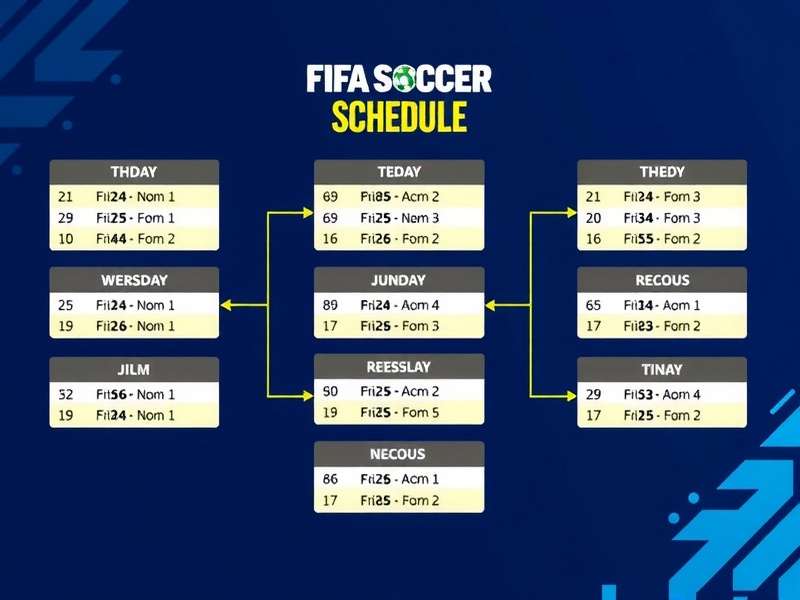 FIFA 2024 Tournament Schedule Calendar with major football events