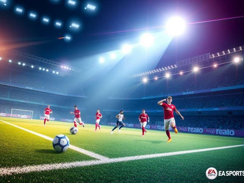 EA Sports FIFA game cover art featuring a famous footballer