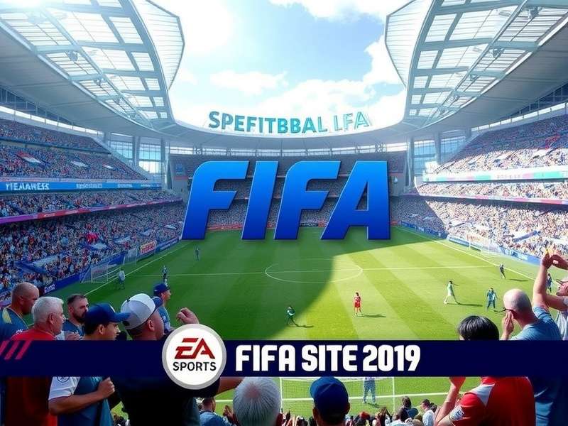 FIFA 24 gameplay screenshot showing intense match action at a virtual stadium