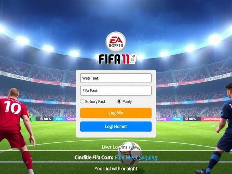 FIFA Com Login Screen on multiple devices