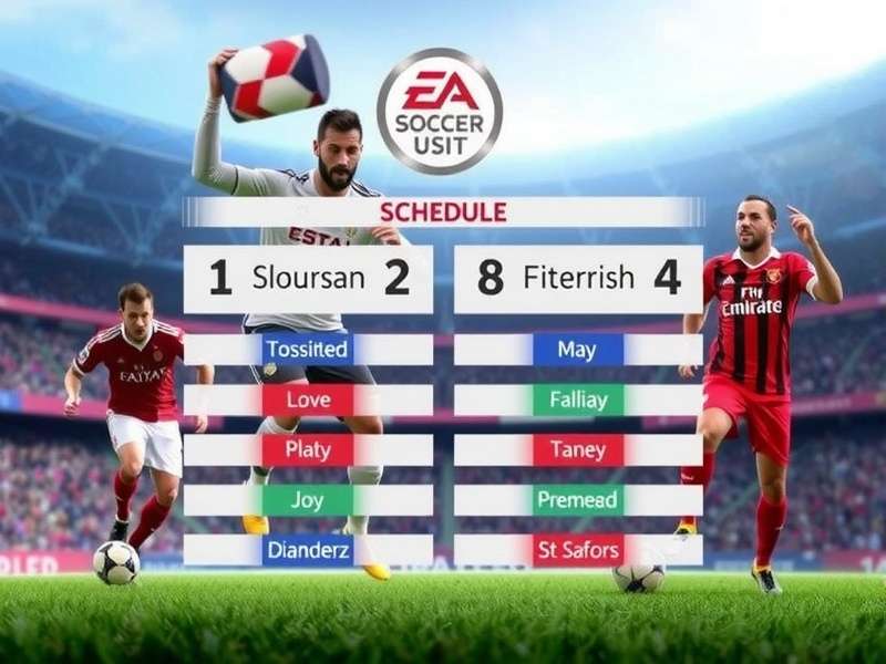 Crowd watching a live FIFA soccer match in a stadium