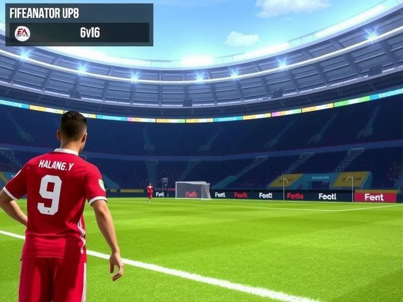 FIFA Youth 7 6v6 U8 Field Dimensions and Player Positioning Diagram