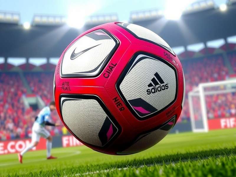 Official 2026 FIFA World Cup Match Ball 'Unity' on a pristine green pitch