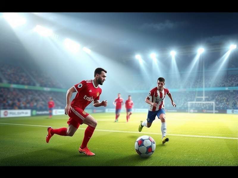 Detailed tactical drawing on a virtual soccer whiteboard showing player runs and set-piece routines