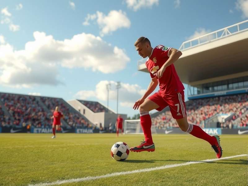 Visualization of FIFA Soccer set piece strategies showing corner kick angles