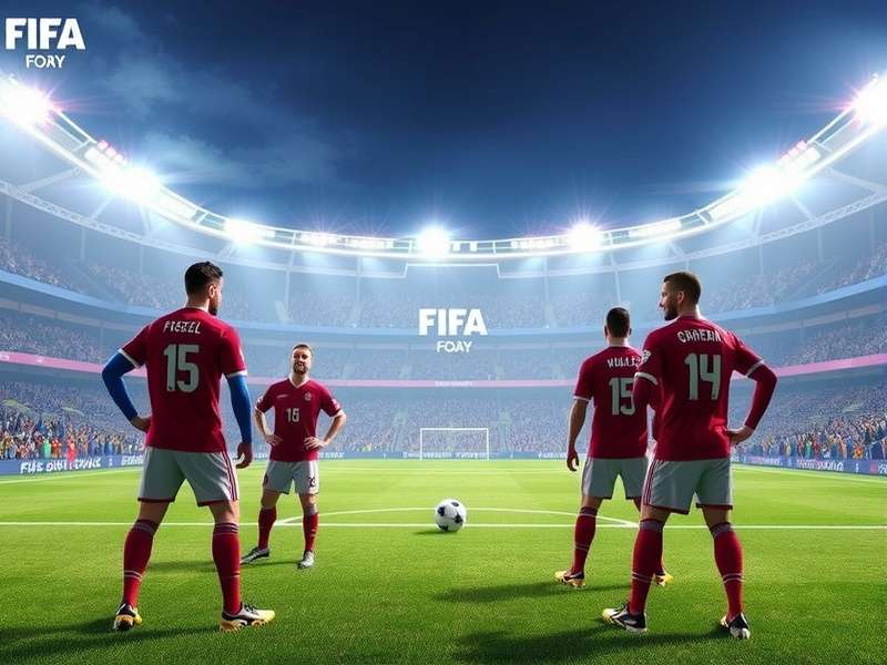 FIFA World Cup Trophy on display