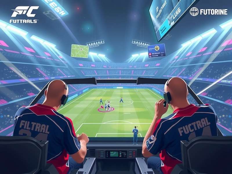 Fc Mobile gameplay action shot featuring FIFA Soccer on mobile device with Indian stadium atmosphere
