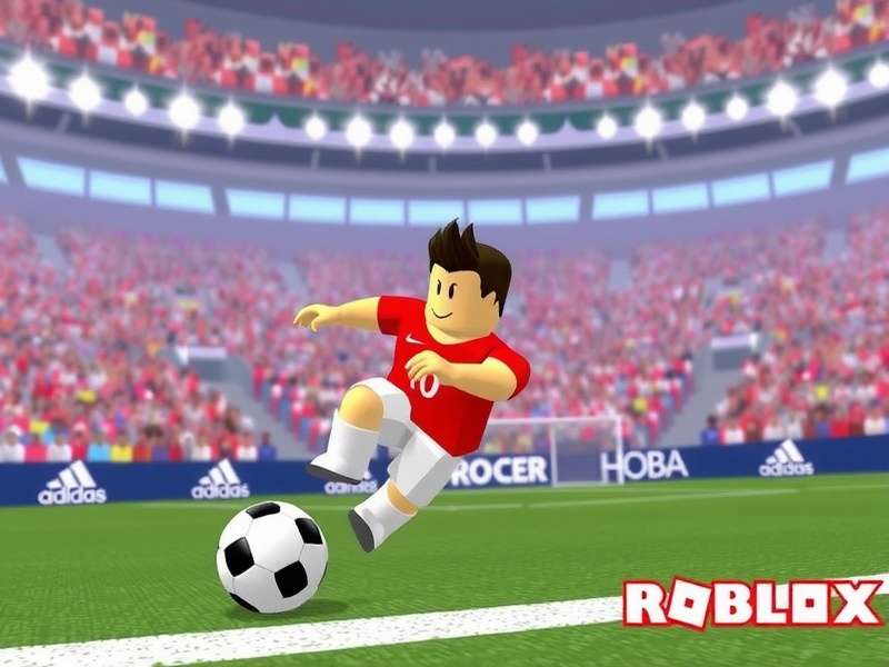 FIFA Soccer Roblox gameplay action on Roblox platform