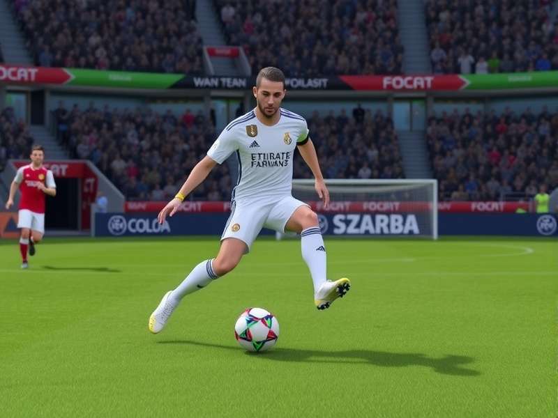 FIFA Soccer 2025 – India's Ultimate Football Gaming Hub featuring players and stadium under floodlights