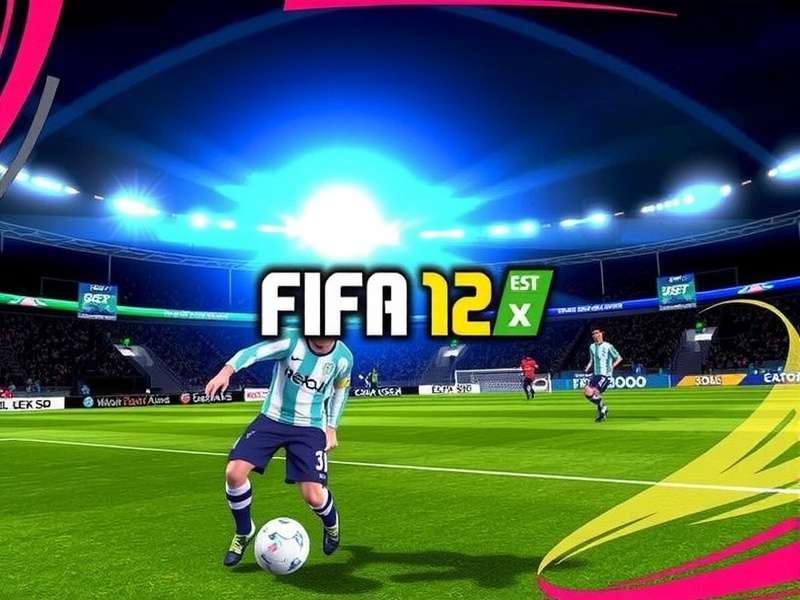 FIFA Soccer 12 Xbox 360 gameplay action shot featuring Lionel Messi and Cristiano Ronaldo